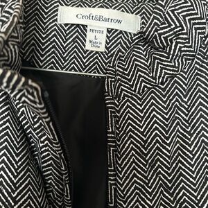 Croft & Barrow Chevron Pattern vest